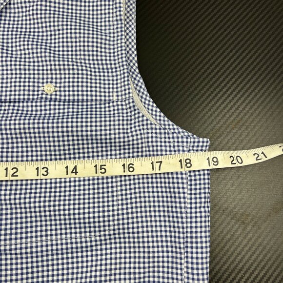 Habit Outdoors Fishing Shirtdress Women’s Small Sleeveless Blue Gingham Pockets - Picture 5 of 9